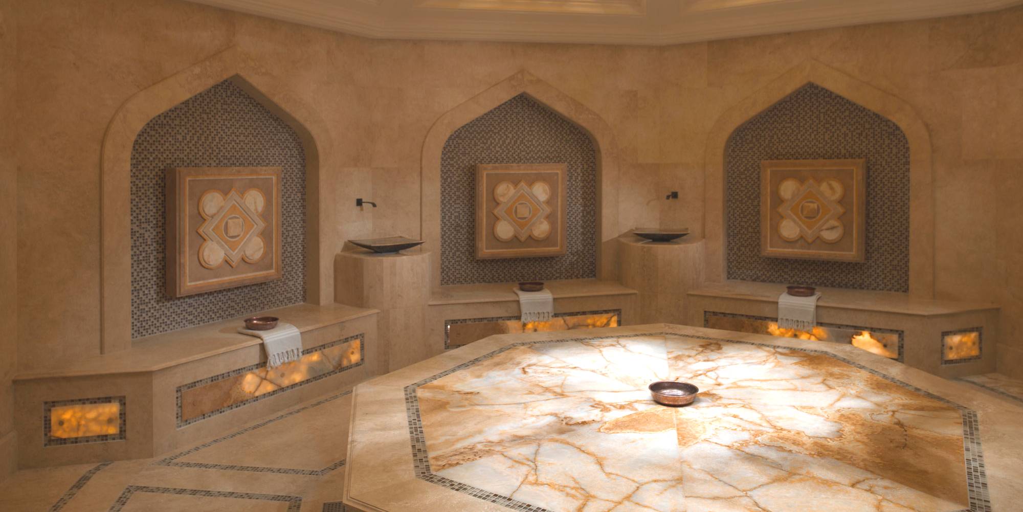 Tadelakt in welnesscentra